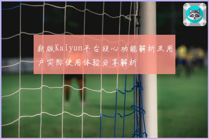 新版Kaiyun平台核心功能解析及用户实际使用体验分享解析